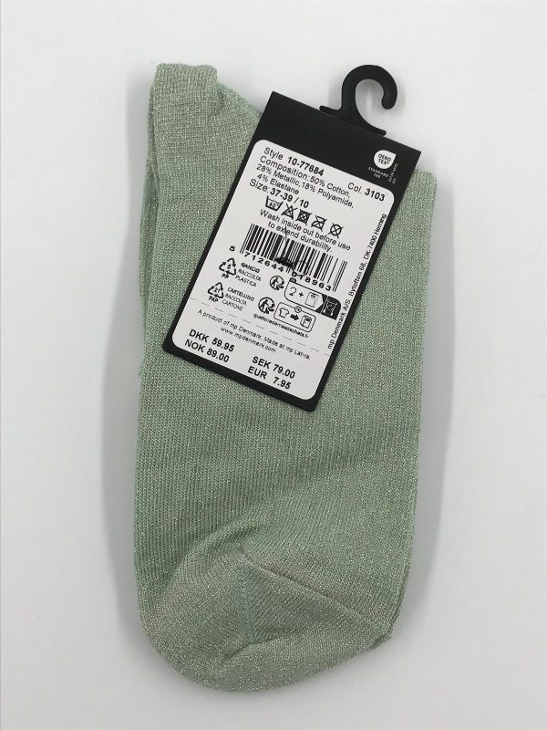 mp Denmark lis socks pastel green (12-77684-3103) - Stiletto Schoenen (Oudenaarde)