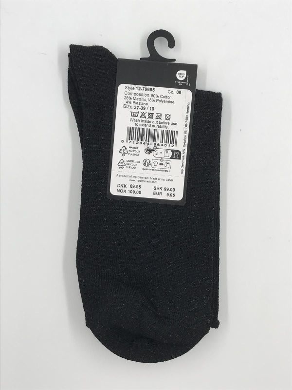 mp Denmark lucinda glitter socks (79695 color 8 lucinda glitter socks) - Stiletto Schoenen (Oudenaarde)