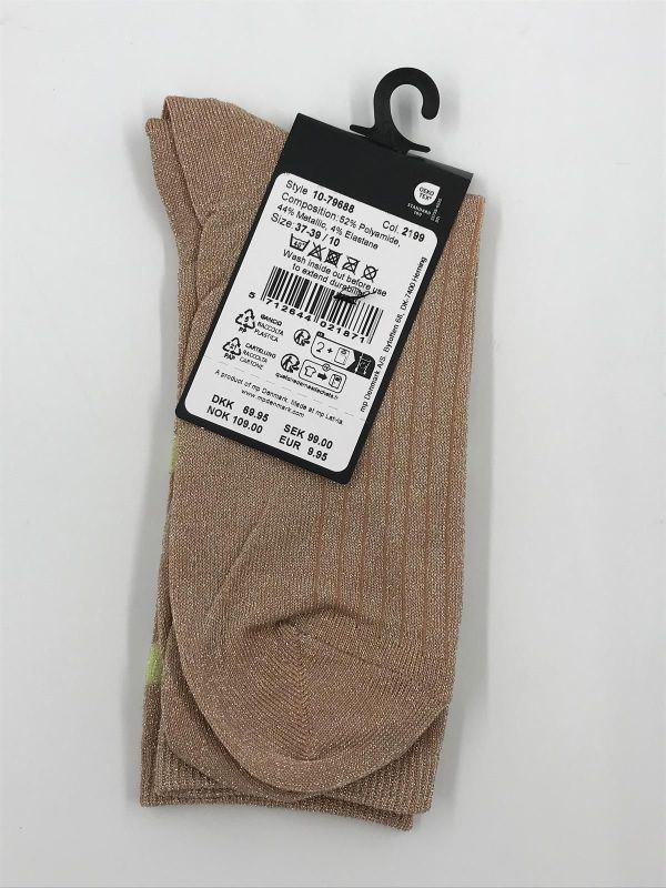 mp Denmark nohl socks maple sugar (12-79688-2199) - Stiletto Schoenen (Oudenaarde)