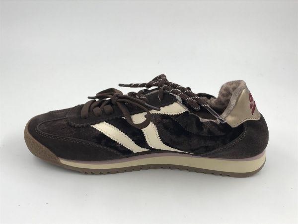 MRP runner velvet bruin (utah 12) - Stiletto Schoenen (Oudenaarde)