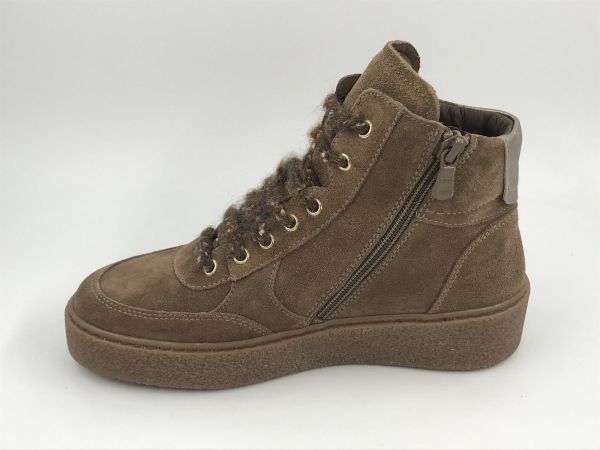 NG dam basket suède camel (I617522D 442 velour mou) - Stiletto Schoenen (Oudenaarde)