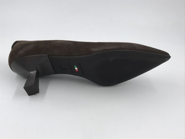 NG dam dec suède bruin (I617621DE 300 nilo TDM) - Stiletto Schoenen (Oudenaarde)
