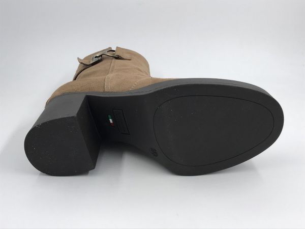 NG dam KLaars suède camel (I513892D 442 velour mou) - Stiletto Schoenen (Oudenaarde)