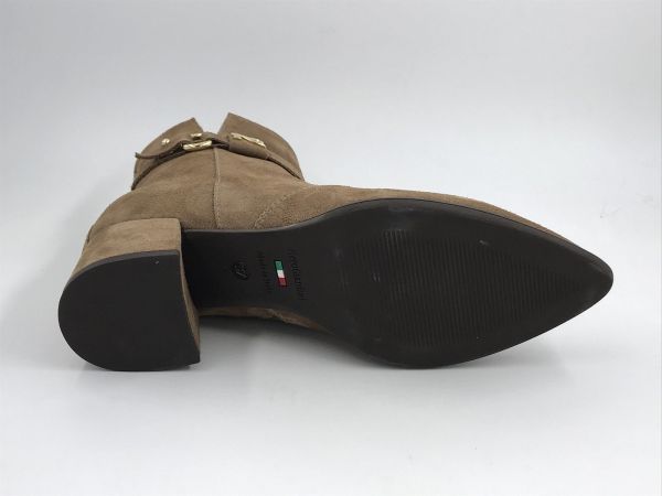 NG dam KLaars suède camel (I514332D 442 velour mou) - Stiletto Schoenen (Oudenaarde)