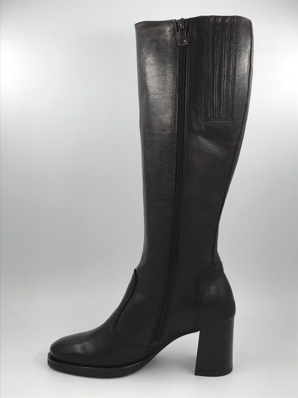 NG dam Llaars led bruin (I617911D 355 kronos ebony) - Stiletto Schoenen (Oudenaarde)