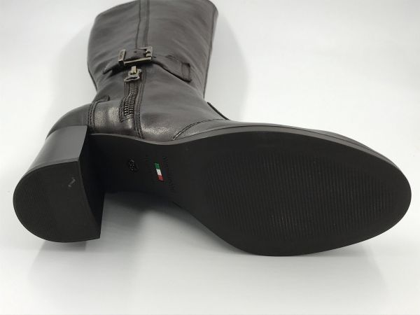 NG dam Llaars led bruin (I617911D 355 kronos ebony) - Stiletto Schoenen (Oudenaarde)