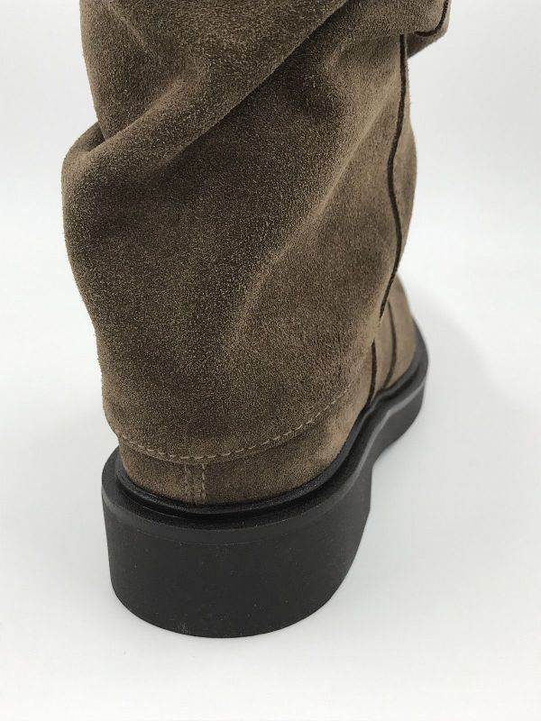 NG dam Llaars suède taupe (I618001D 427 velour spago) - Stiletto Schoenen (Oudenaarde)