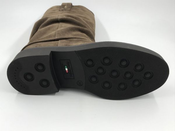 NG dam Llaars suède taupe (I618001D 427 velour spago) - Stiletto Schoenen (Oudenaarde)