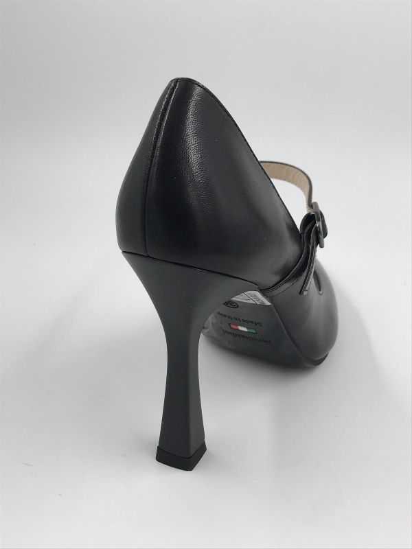 NG dam pump led zwart (I308631DE/100 nappa pandora nero) - Stiletto Schoenen (Oudenaarde)