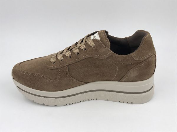 NG dam runner suède camel (I617362D 442 velour mou) - Stiletto Schoenen (Oudenaarde)