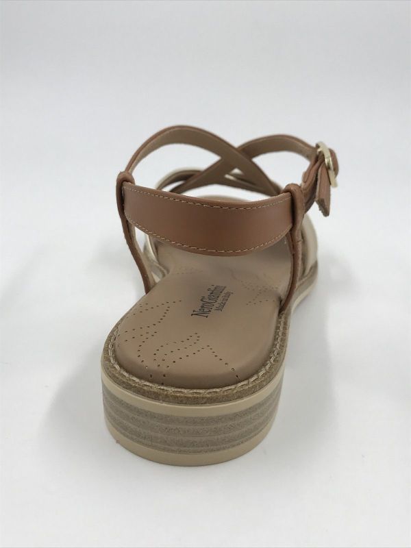 NG dam sand led cognac/platino (E615890D 453) - Stiletto Schoenen (Oudenaarde)