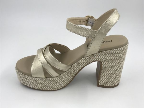 NG dam sand led metallic goud (E616071D 418) - Stiletto Schoenen (Oudenaarde)
