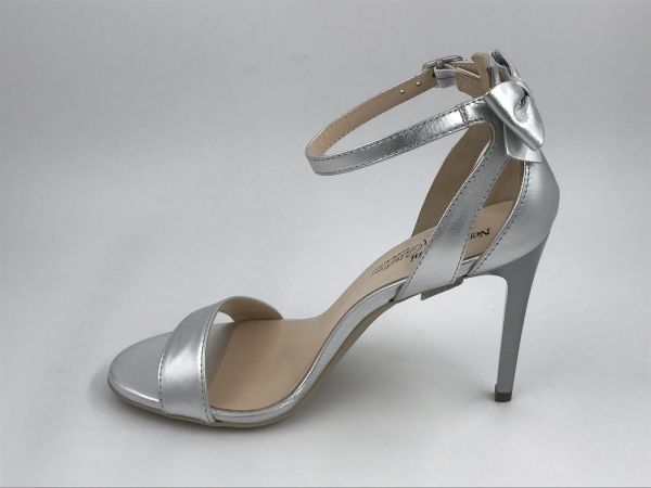 NG dam sand led metallic zilver (E513170DE 700) - Stiletto Schoenen (Oudenaarde)