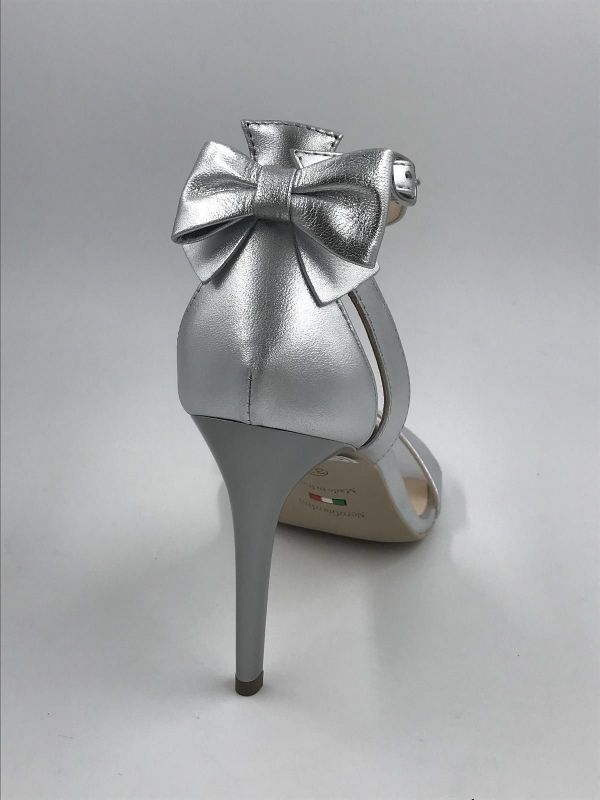 NG dam sand led metallic zilver (E513170DE 700) - Stiletto Schoenen (Oudenaarde)