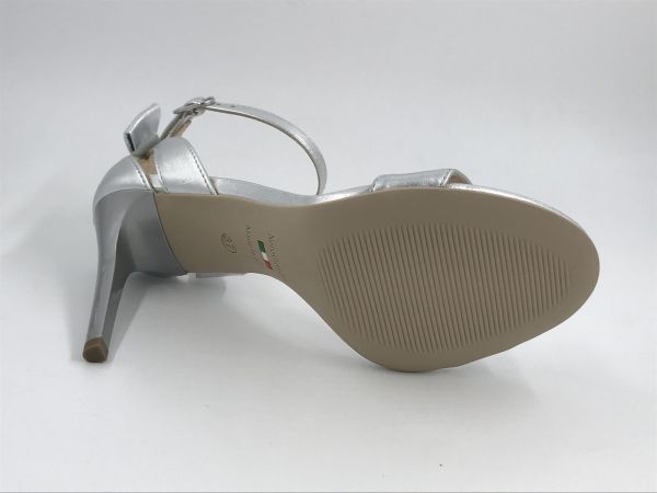 NG dam sand led metallic zilver (E513170DE 700) - Stiletto Schoenen (Oudenaarde)
