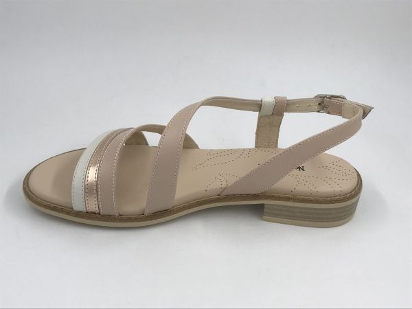 NG dam sand led roze/wit (E513422D 713) - Stiletto Schoenen (Oudenaarde)
