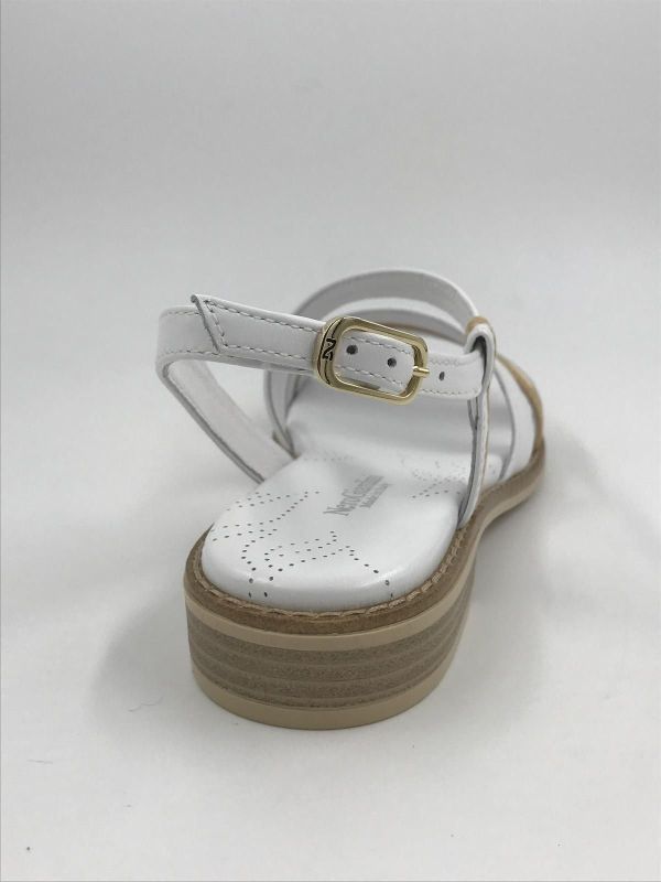 NG dam sand led wit/platino (E513421D 415) - Stiletto Schoenen (Oudenaarde)