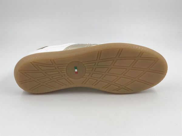 NG dam sneaker led wit/goud (E512851D 707) - Stiletto Schoenen (Oudenaarde)