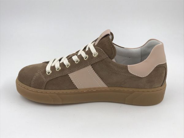 NG dam sneaker suède bruin (E513005D 442) - Stiletto Schoenen (Oudenaarde)