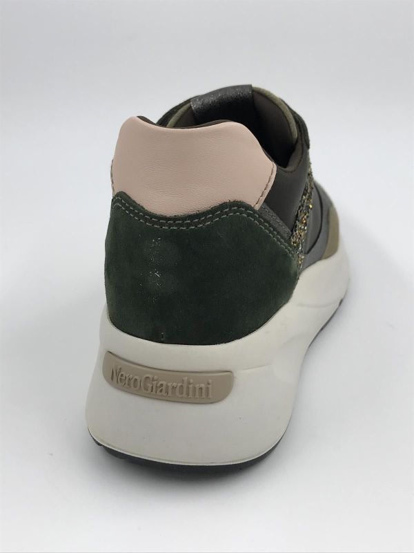 NG dam sneaker suède multi kaki (I411532D 534 velour stone tnew bomber gr) - Stiletto Schoenen (Oudenaarde)