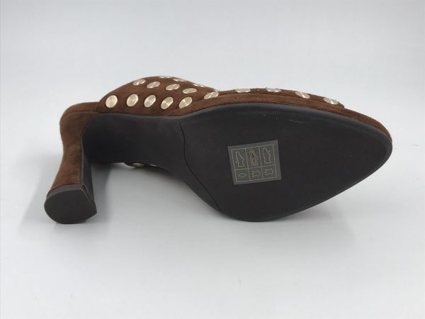 Noa Harm dam muiltje bruin (10320p 07) - Stiletto Schoenen (Oudenaarde)