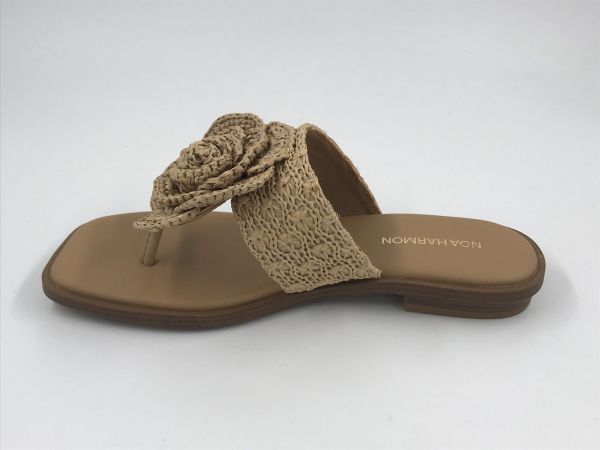 Noa Harm dam slipper ecru (10016 07) - Stiletto Schoenen (Oudenaarde)