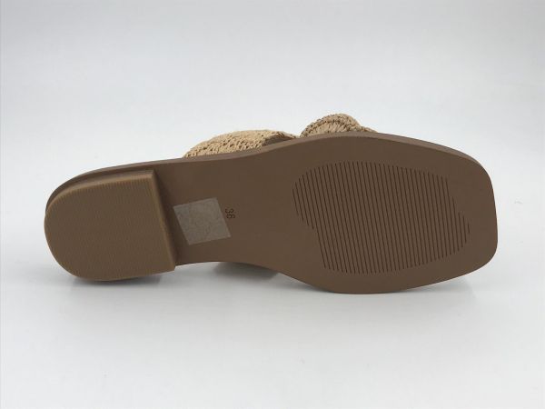 Noa Harm dam slipper ecru (10016 07) - Stiletto Schoenen (Oudenaarde)