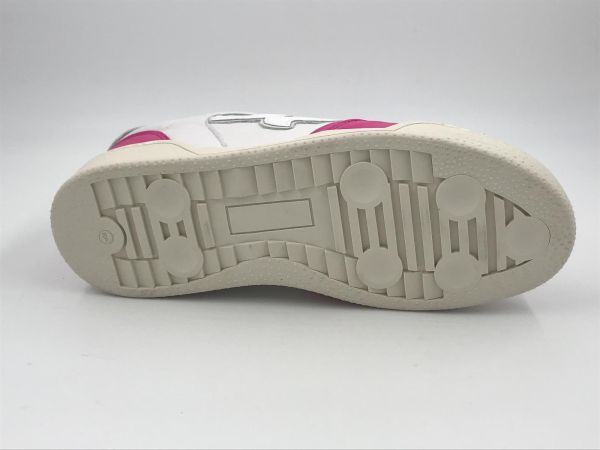 nubikk dam  sneaker leder wit/roze (21067000 blueberry pulse white/pink) - Stiletto Schoenen (Oudenaarde)