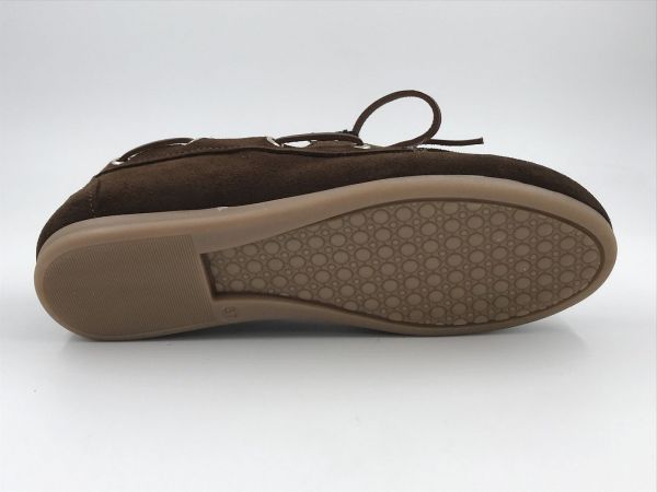 Pavement dam bootsch suède/wol bruin (vilde 24411 347 suède brown) - Stiletto Schoenen (Oudenaarde)