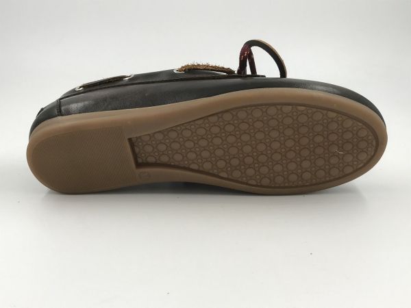 Pavement dam bootschoen led bruin (marin lace 043 dark brown vintage) - Stiletto Schoenen (Oudenaarde)