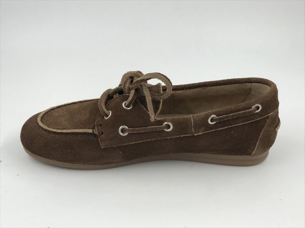 Pavement dam bootschoen suède bruin (marin 24.128 brown suède 374) - Stiletto Schoenen (Oudenaarde)