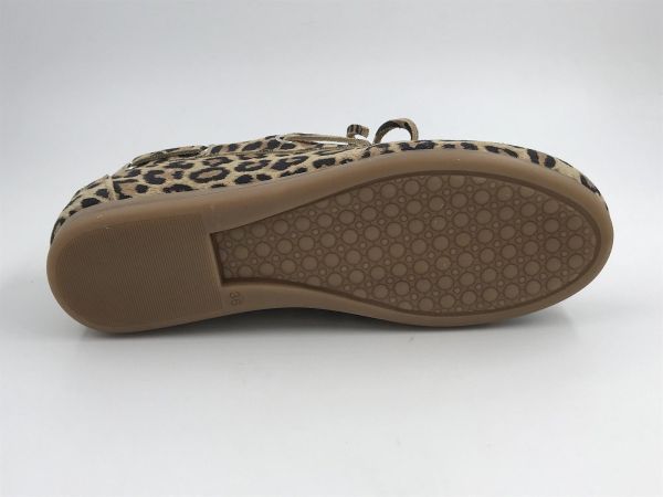 Pavement dam bootschoen suède leopard (marin 24.128 850 leo suède) - Stiletto Schoenen (Oudenaarde)