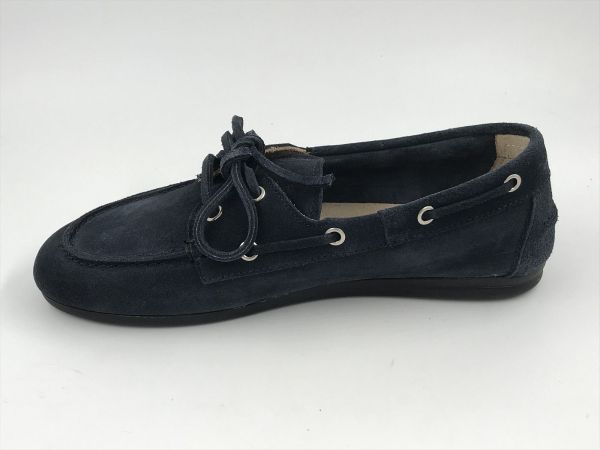 Pavement dam bootschoen suède navy (marin 24.128 navy suède 176) - Stiletto Schoenen (Oudenaarde)