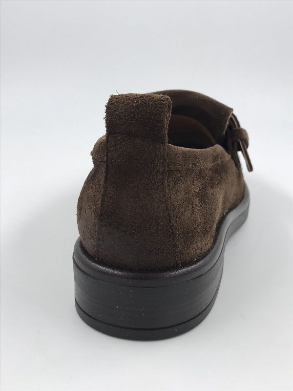 Pavement dam moc suède bruin (matilda 23381 ) - Stiletto Schoenen (Oudenaarde)