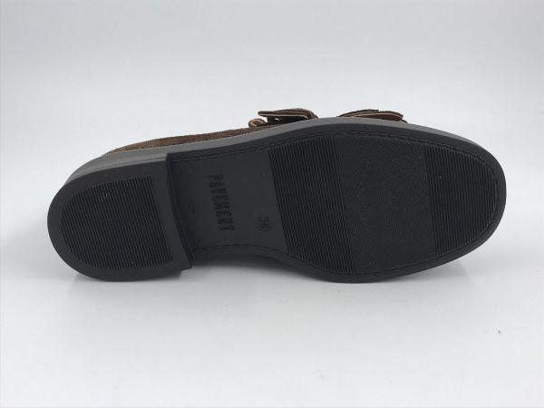 Pavement dam moc suède bruin (matilda 23381 ) - Stiletto Schoenen (Oudenaarde)