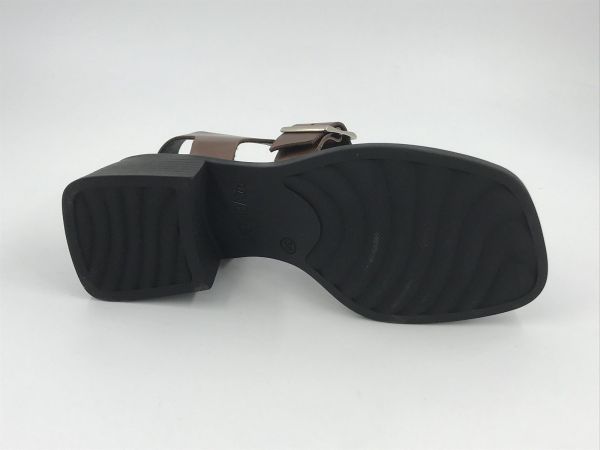 Pavement dam sand led bruin (novia 25273) - Stiletto Schoenen (Oudenaarde)