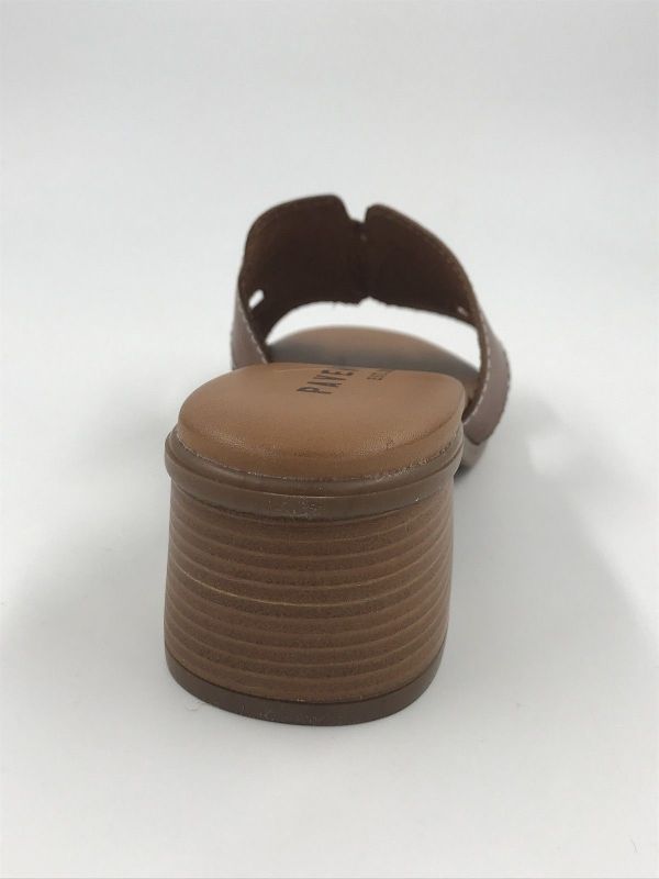 Pavement dam slipper led bruin (pam heels TY10) - Stiletto Schoenen (Oudenaarde)