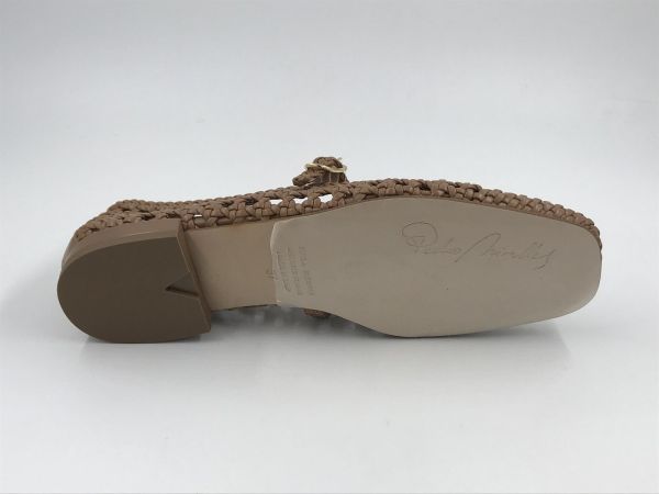 Pedro Miralles ball tressé led camel (18450) - Stiletto Schoenen (Oudenaarde)