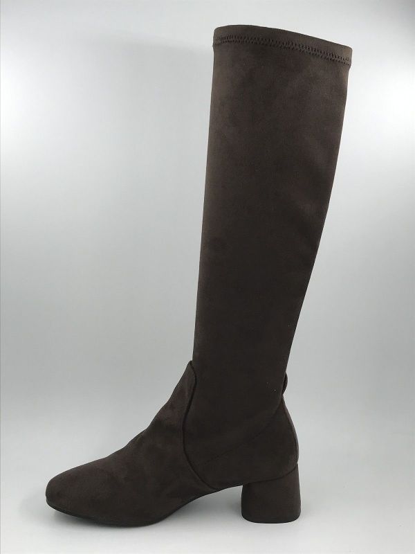 Pedro Miralles Llaars suède stretch brui (24262) - Stiletto Schoenen (Oudenaarde)