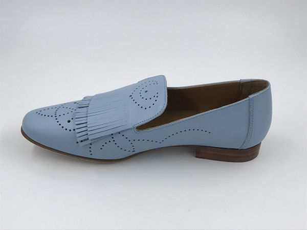 Pedro Miralles moc led blauw/cognac (18405) - Stiletto Schoenen (Oudenaarde)