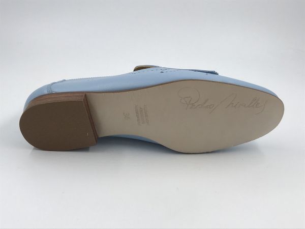 Pedro Miralles moc led blauw/cognac (18405) - Stiletto Schoenen (Oudenaarde)