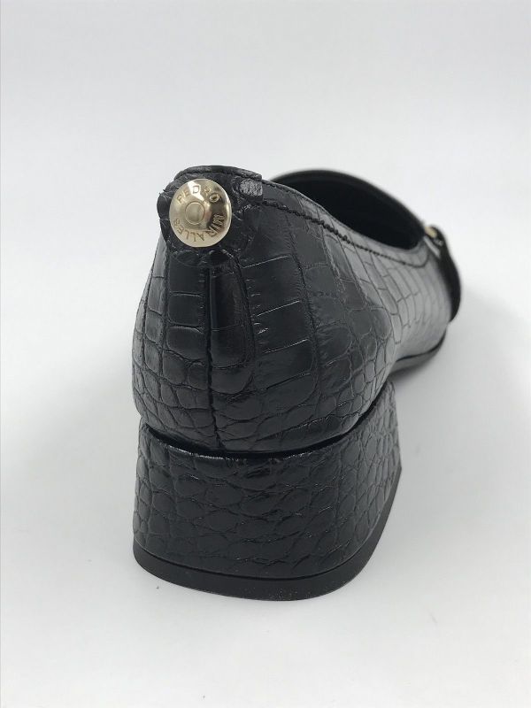 Pedro Miralles moc led croco zwart (24186) - Stiletto Schoenen (Oudenaarde)