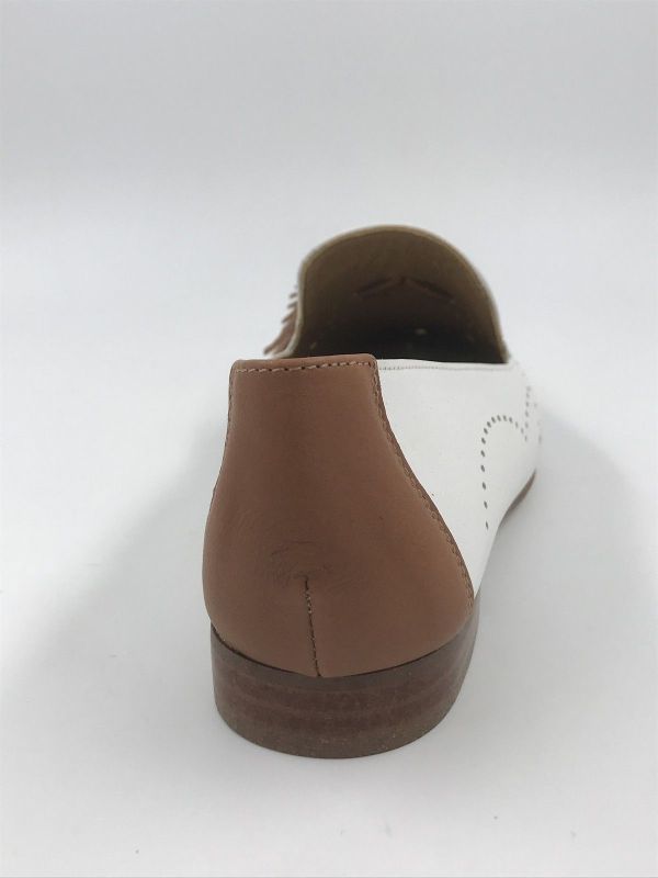 Pedro Miralles moc led wit/cognac (18406) - Stiletto Schoenen (Oudenaarde)