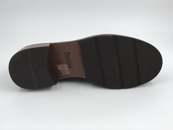 Pert dam moc glansled bruin (242W32731D4  pulido fondente poil testa) - Stiletto Schoenen (Oudenaarde)