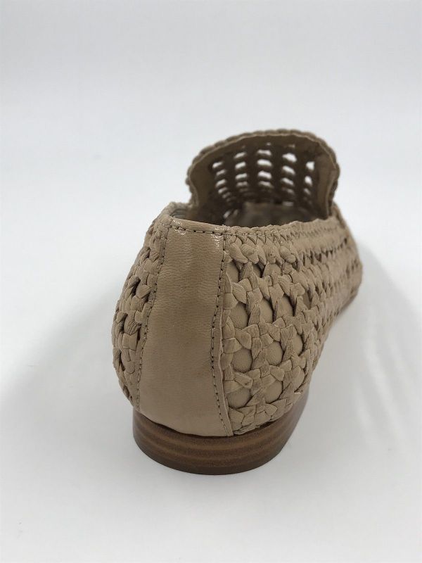 PQ dam moc led tressé taupe (12145.000 trz taupe) - Stiletto Schoenen (Oudenaarde)