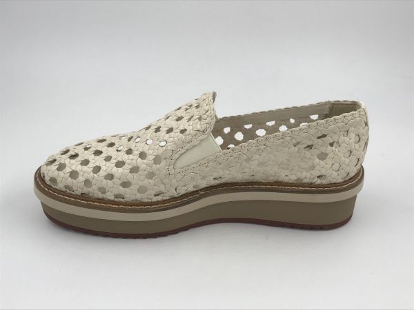PQ dam slipon led tressé off white (12052.000 trz salinas wet) - Stiletto Schoenen (Oudenaarde)