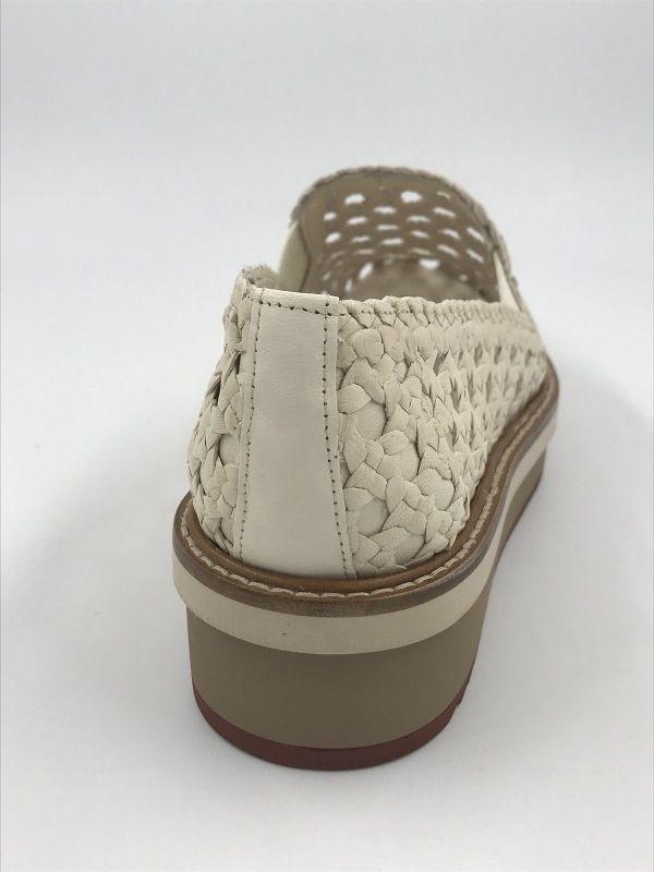 PQ dam slipon led tressé off white (12052.000 trz salinas wet) - Stiletto Schoenen (Oudenaarde)