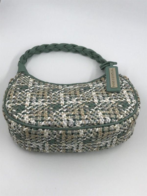 PQ handtas led tressé mint multi (V19906BO sa 296 multi) - Stiletto Schoenen (Oudenaarde)