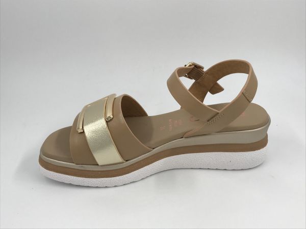 Repo dam sand sleehak caramel (10218 camel) - Stiletto Schoenen (Oudenaarde)