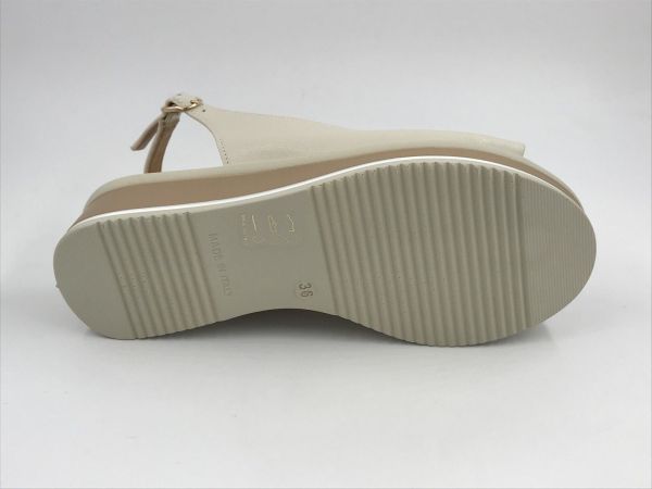 Repo dam sand sleehak offwhite (12224 avorio) - Stiletto Schoenen (Oudenaarde)